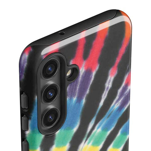Liquid Blue Tie Dye - Rainbow Galaxy S25 Impact Case